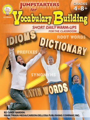 cover image of Jumpstarters for Vocabulary Building